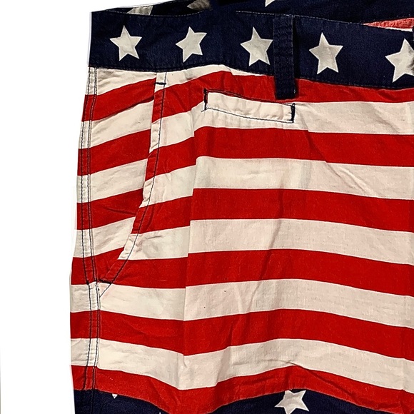 🌻USA Stars & Stripes Clear Water Outfitters Shorts 🌻 Size 36 (Sale 3 for $12) - Picture 7 of 16
